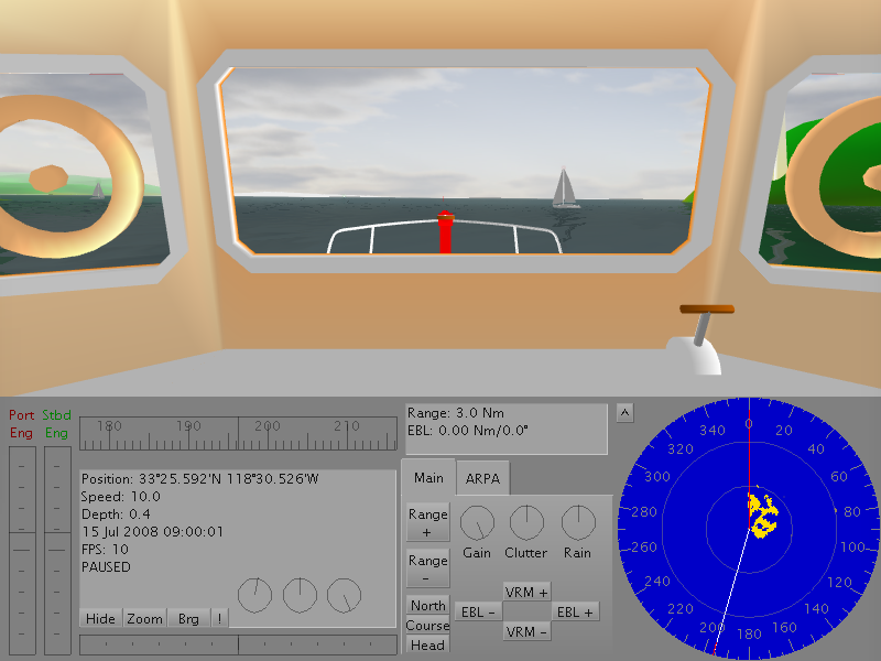 Simulation startup